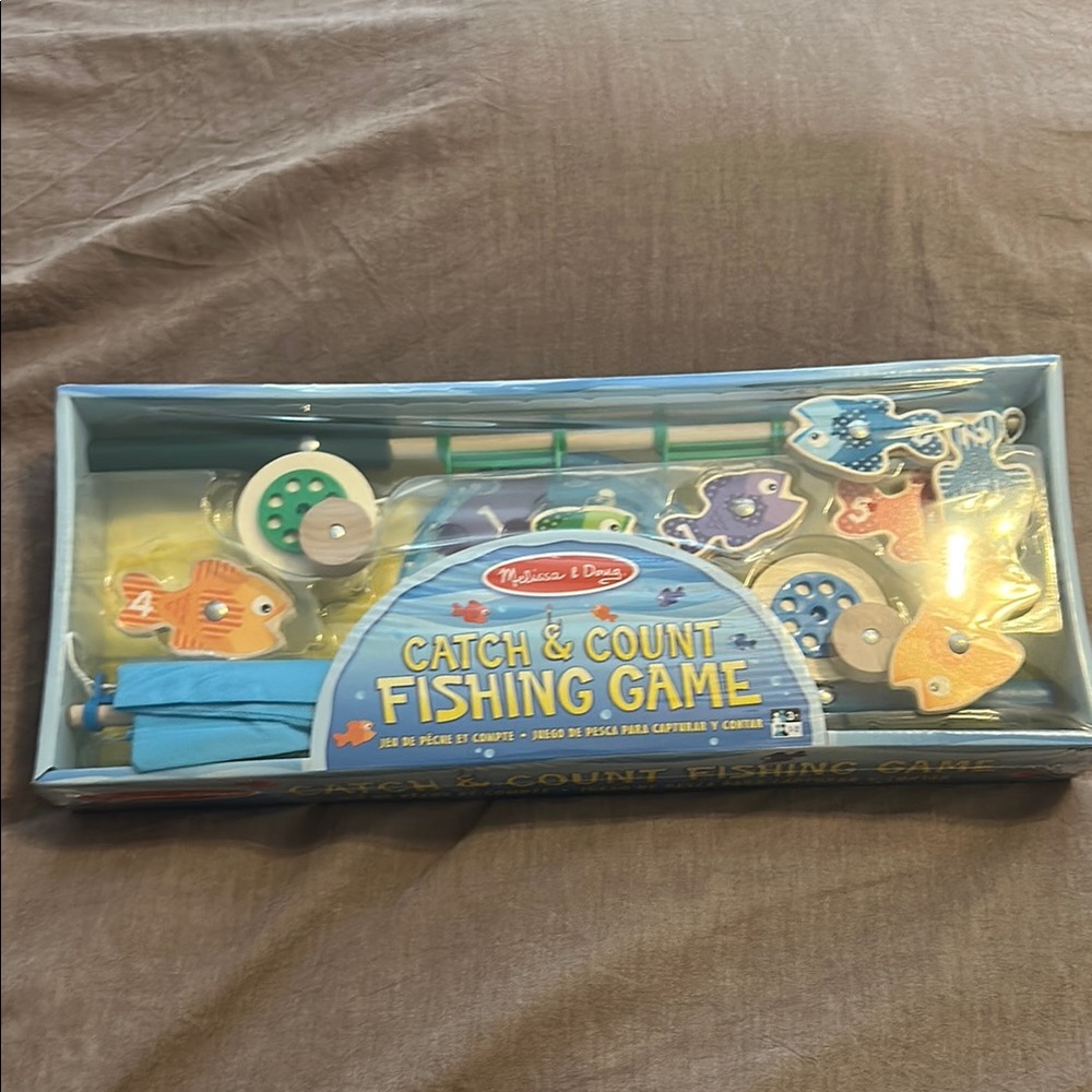 Melissa & Doug Catch & Count Fishing Game - Multicolor